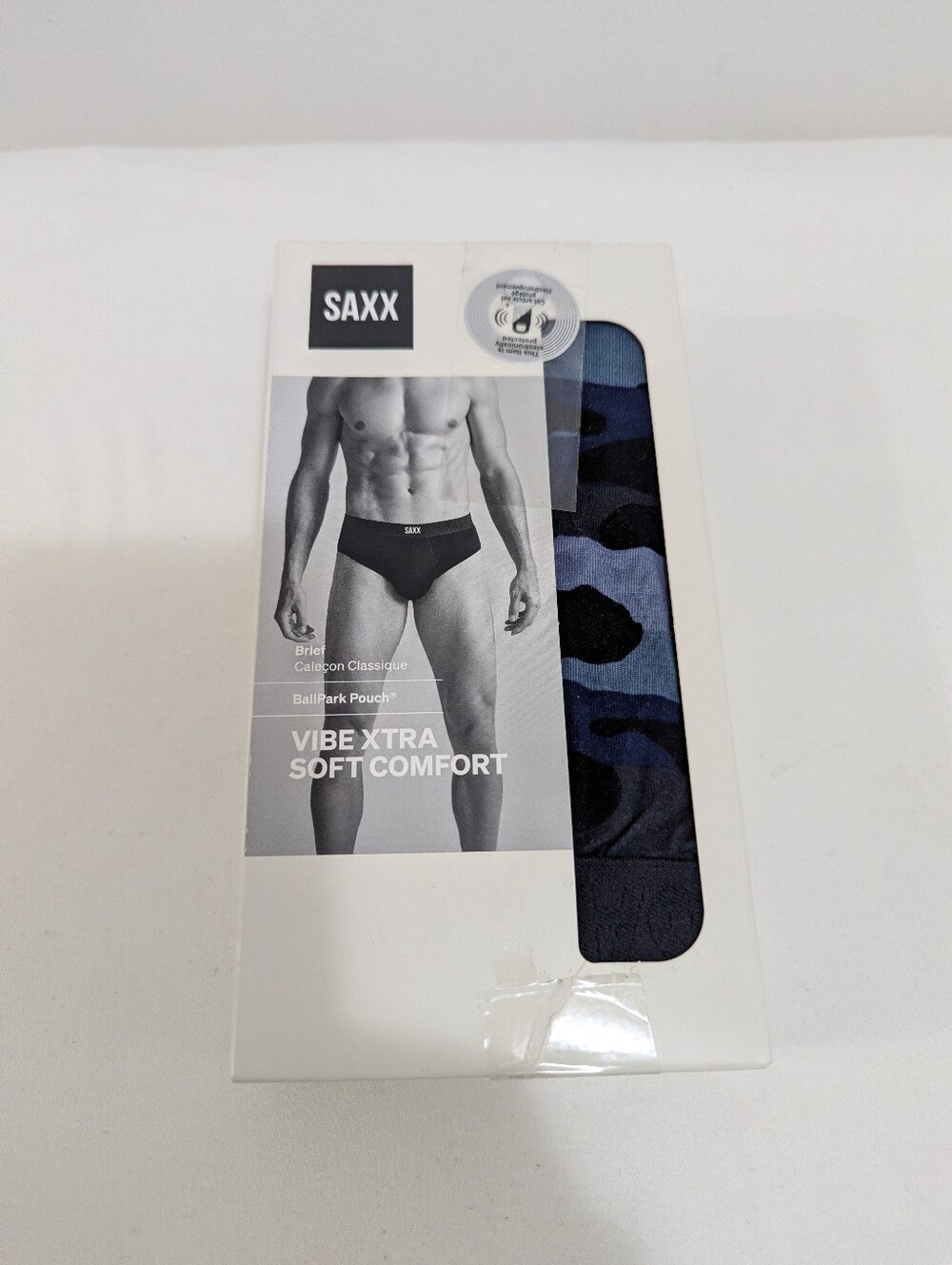 Saxx Men's Briefs - Blue Camouflage